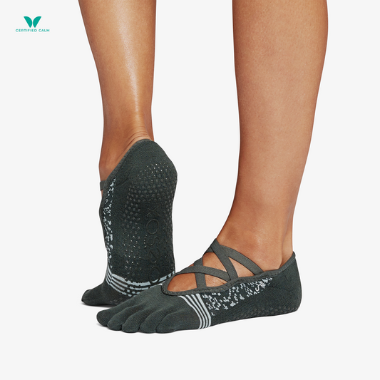 ToeSox Grip Socks Full Toe Elle