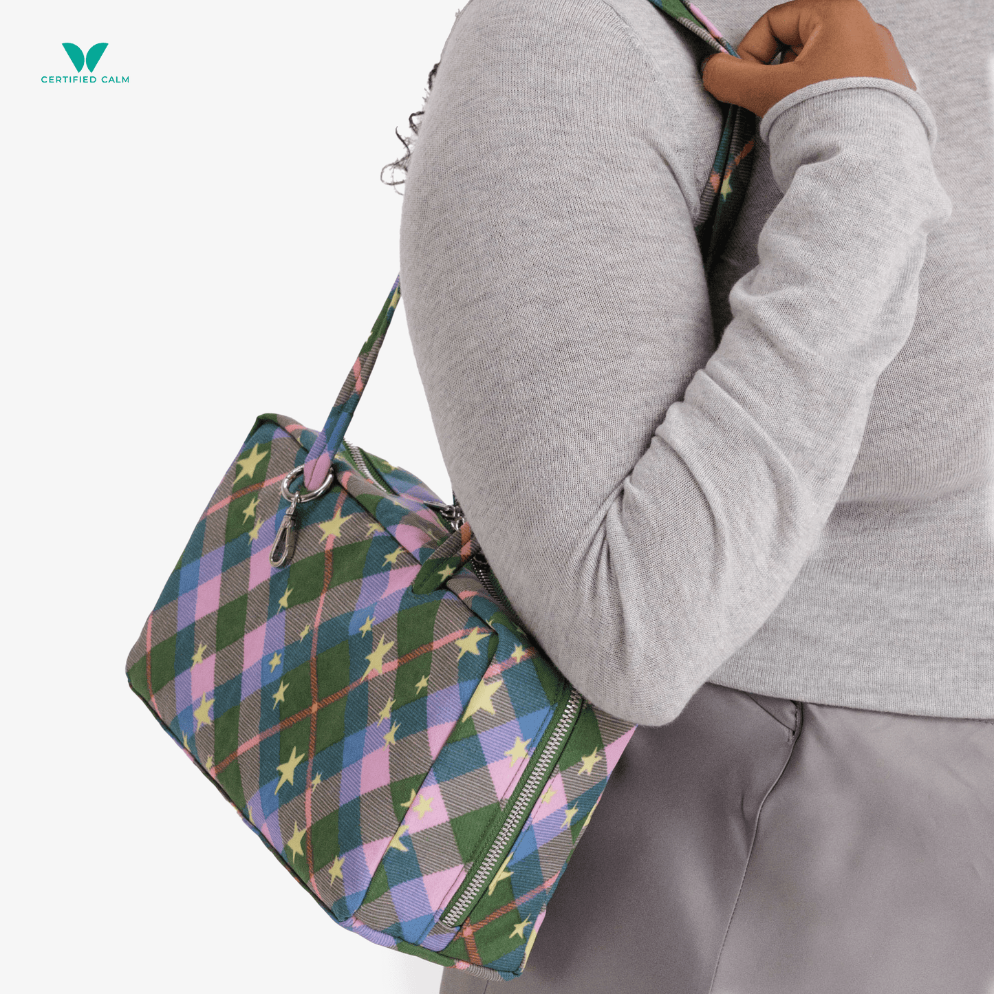 Baggu Nylon Bowler Bag