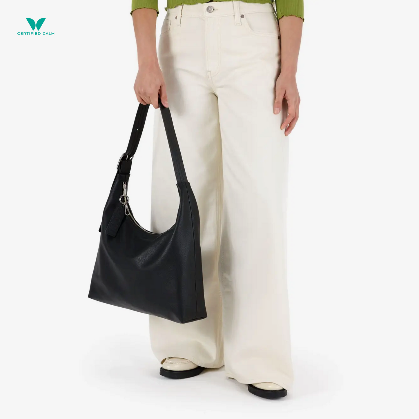Baggu Recycled Leather Shoulder Bag