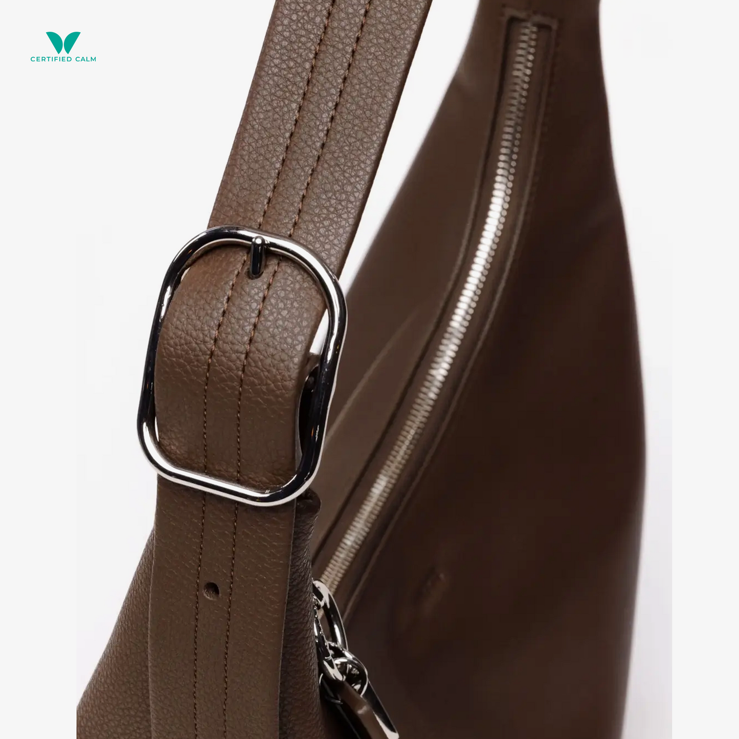 Baggu Recycled Leather Shoulder Bag