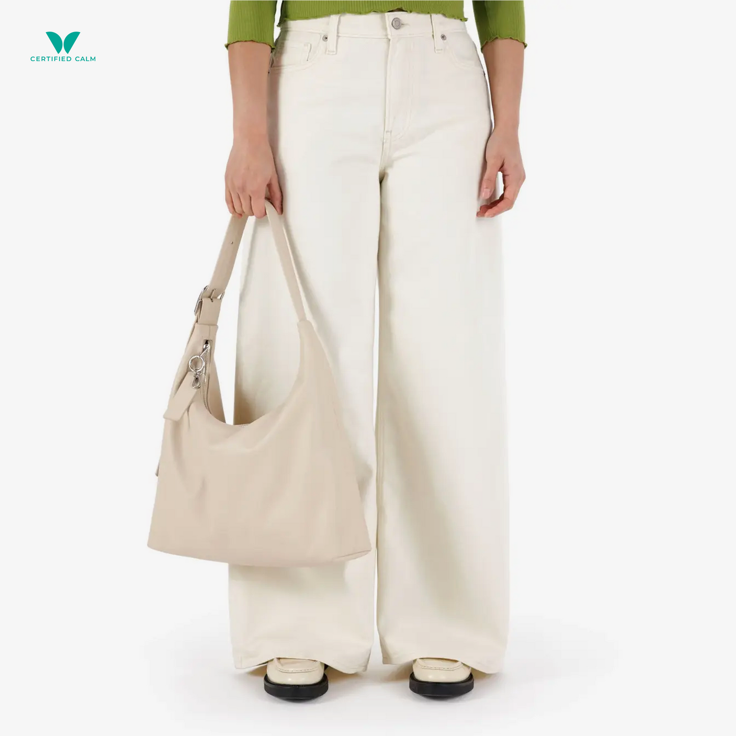 Baggu Recycled Leather Shoulder Bag