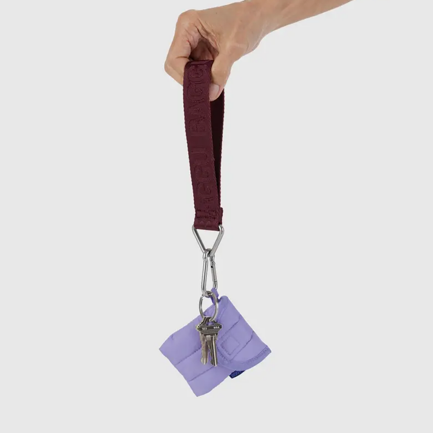 Baggu Nylon Logo Keychain