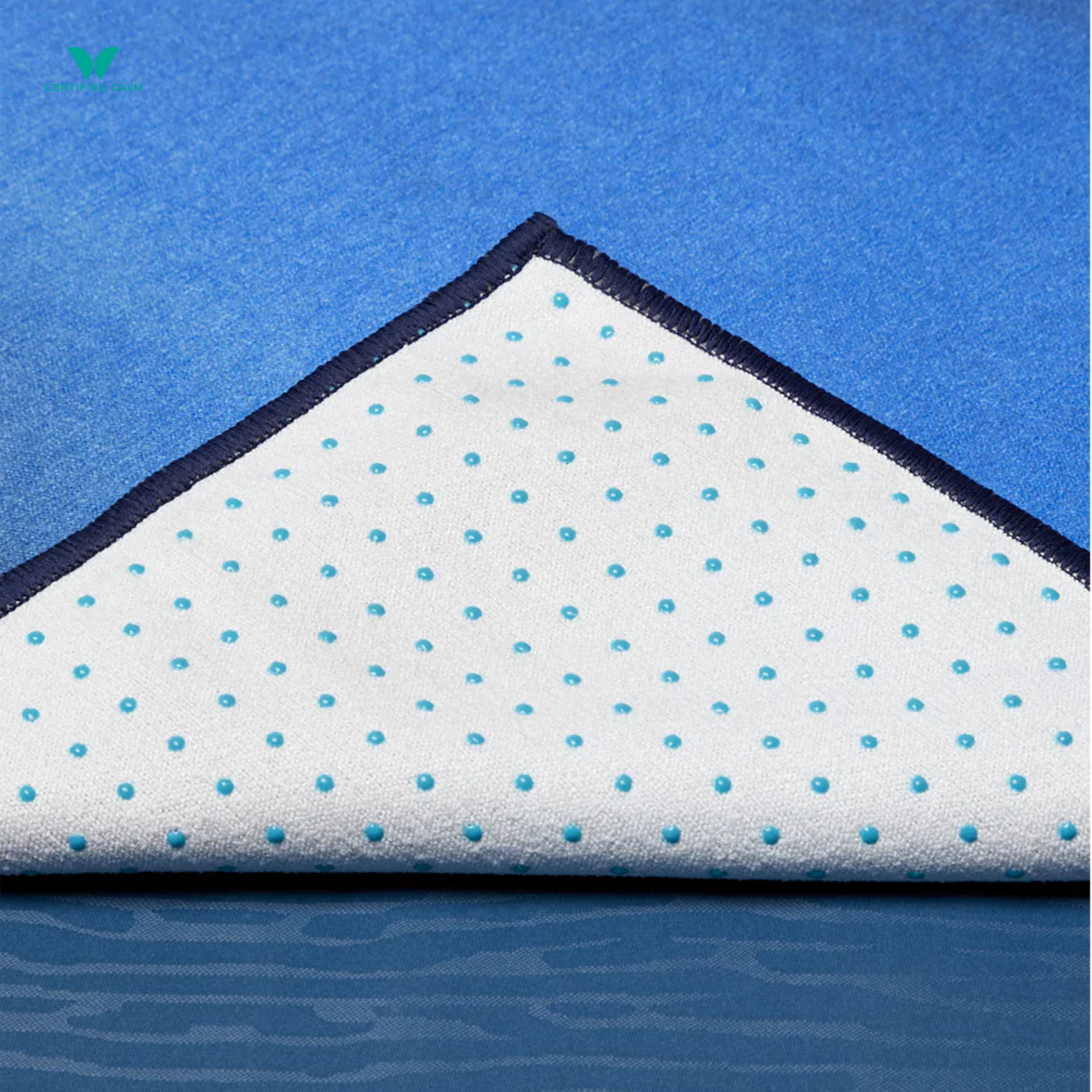 Manduka Yogitoes® Skidless Mat Towel 71" - Harbour Tie Dye
