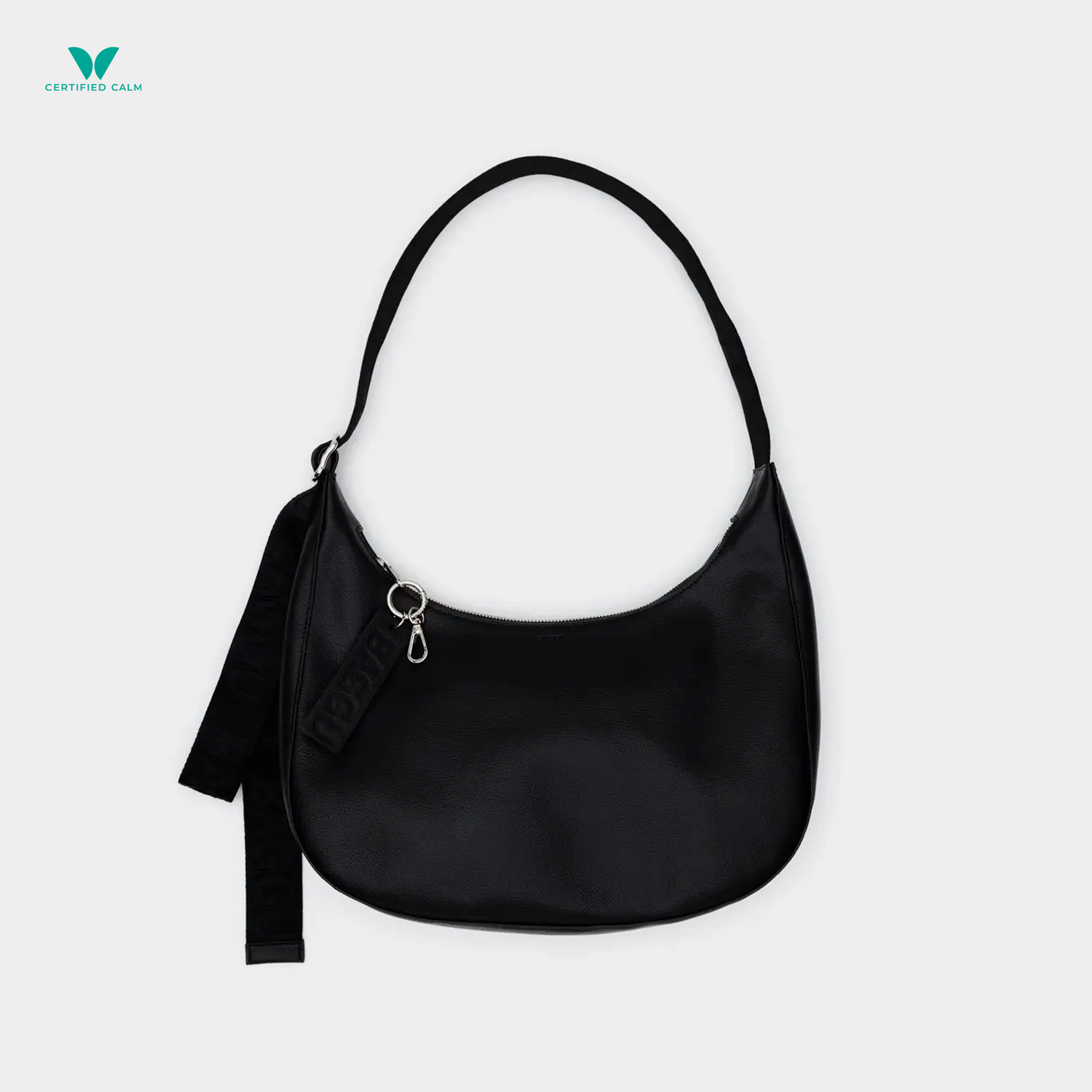 Baggu Medium Recycled Leather Crescent Bag