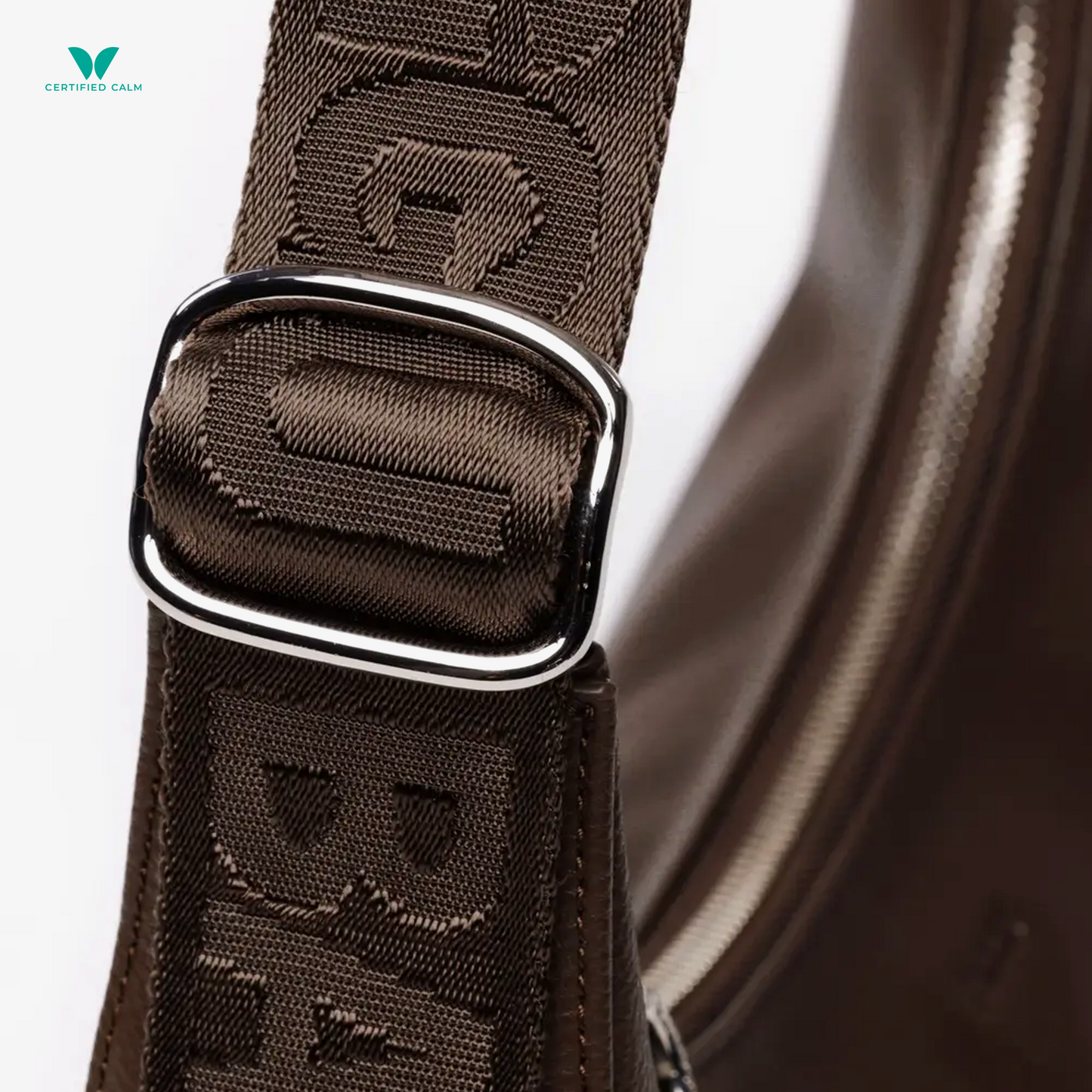 Baggu Medium Recycled Leather Crescent Bag