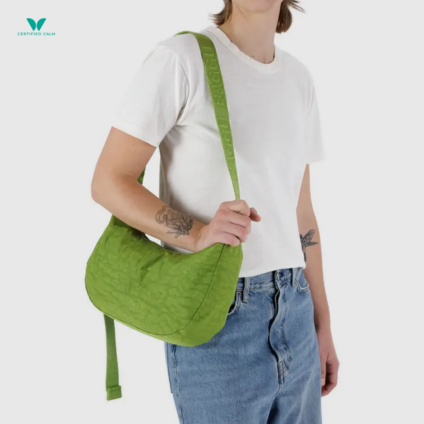 Baggu Medium Nylon Crescent Bag