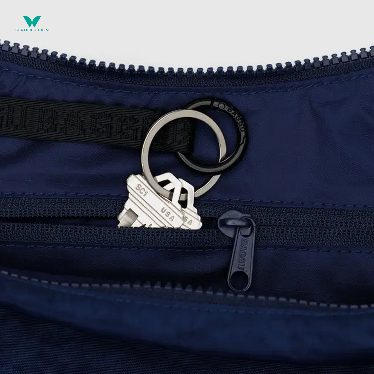 Baggu Medium Nylon Crescent Bag
