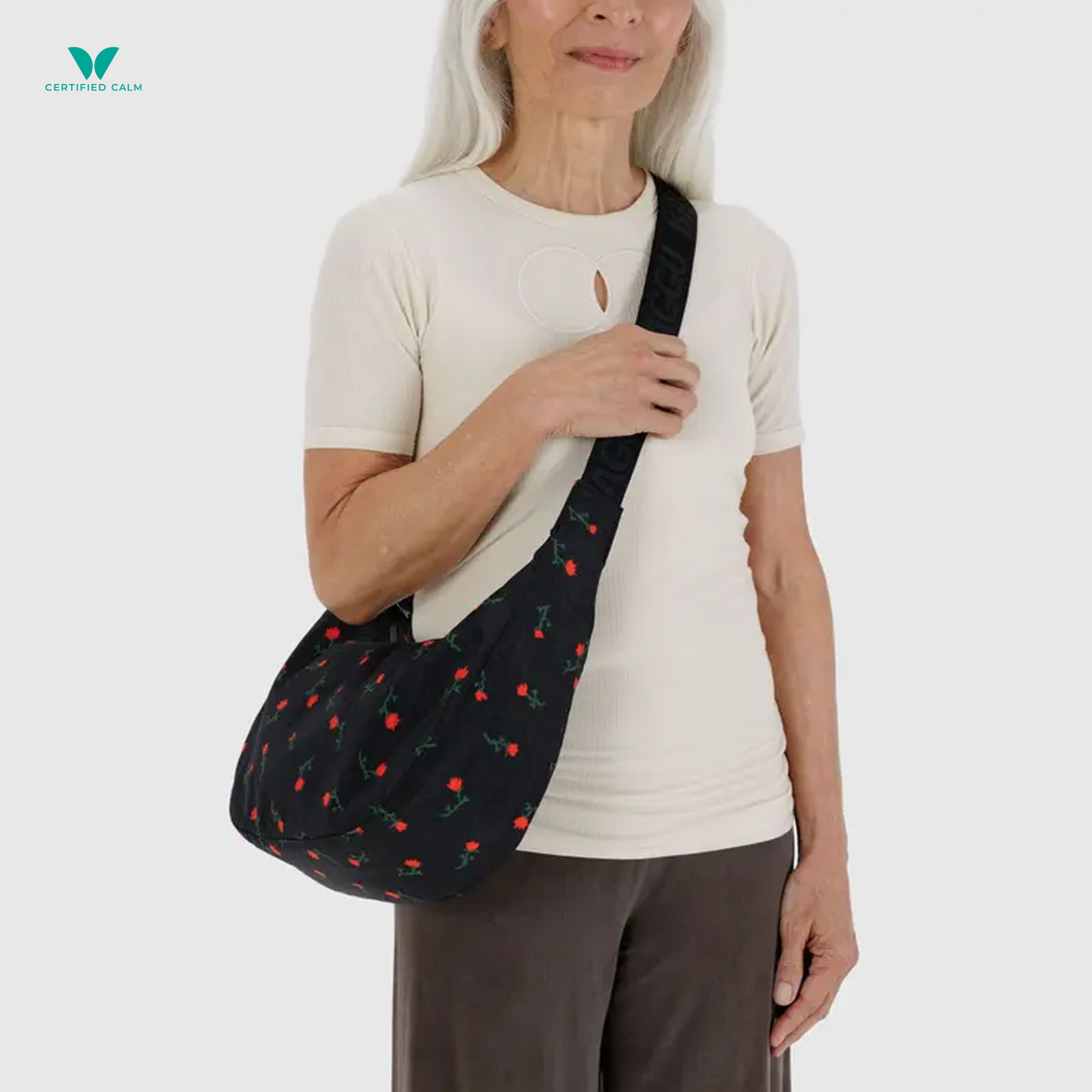 Baggu Medium Nylon Crescent Bag