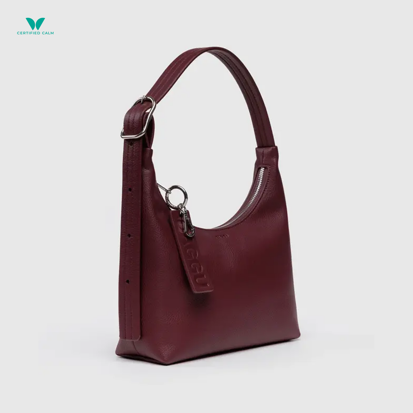 Baggu Mini Recycled Leather Shoulder Bag