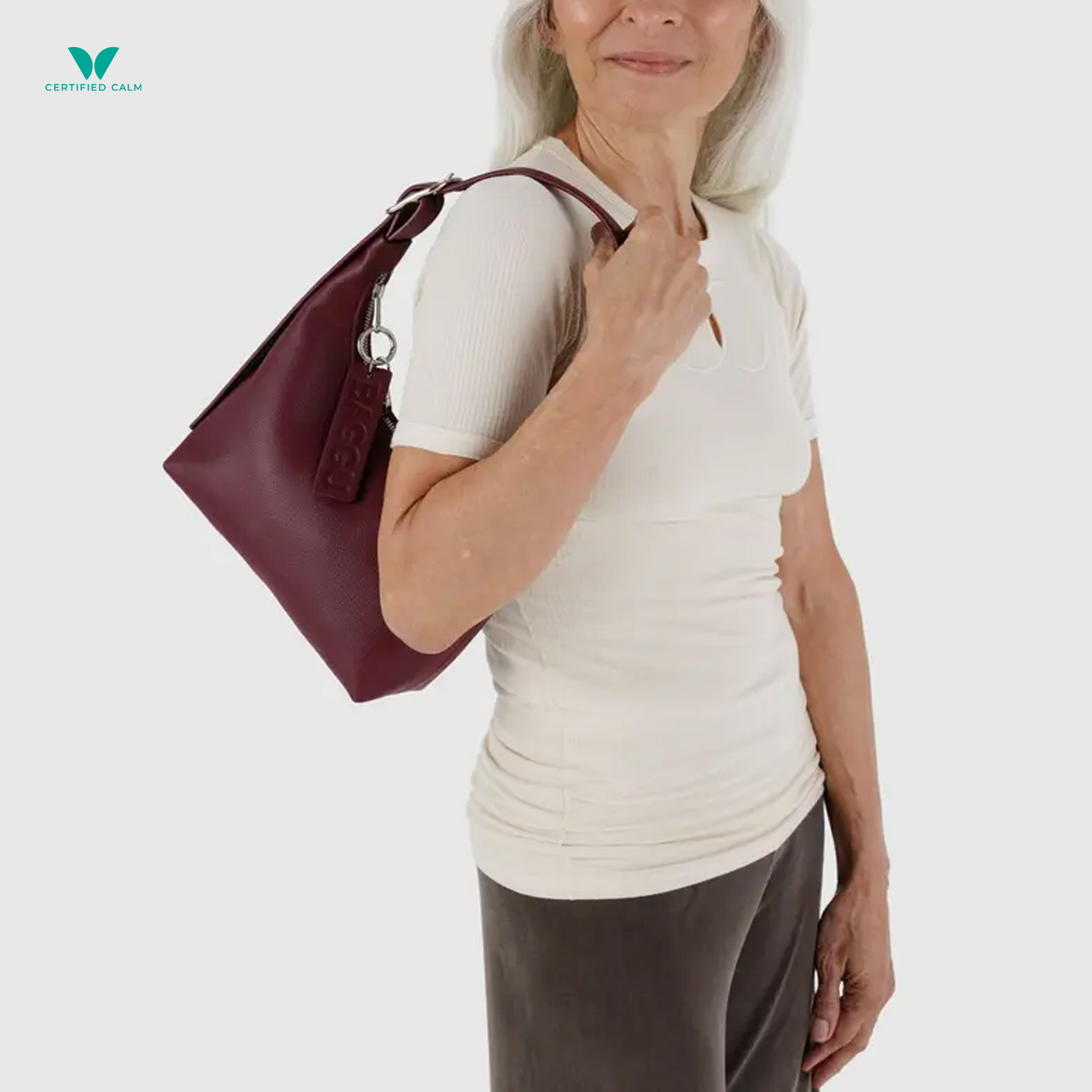Baggu Mini Recycled Leather Shoulder Bag