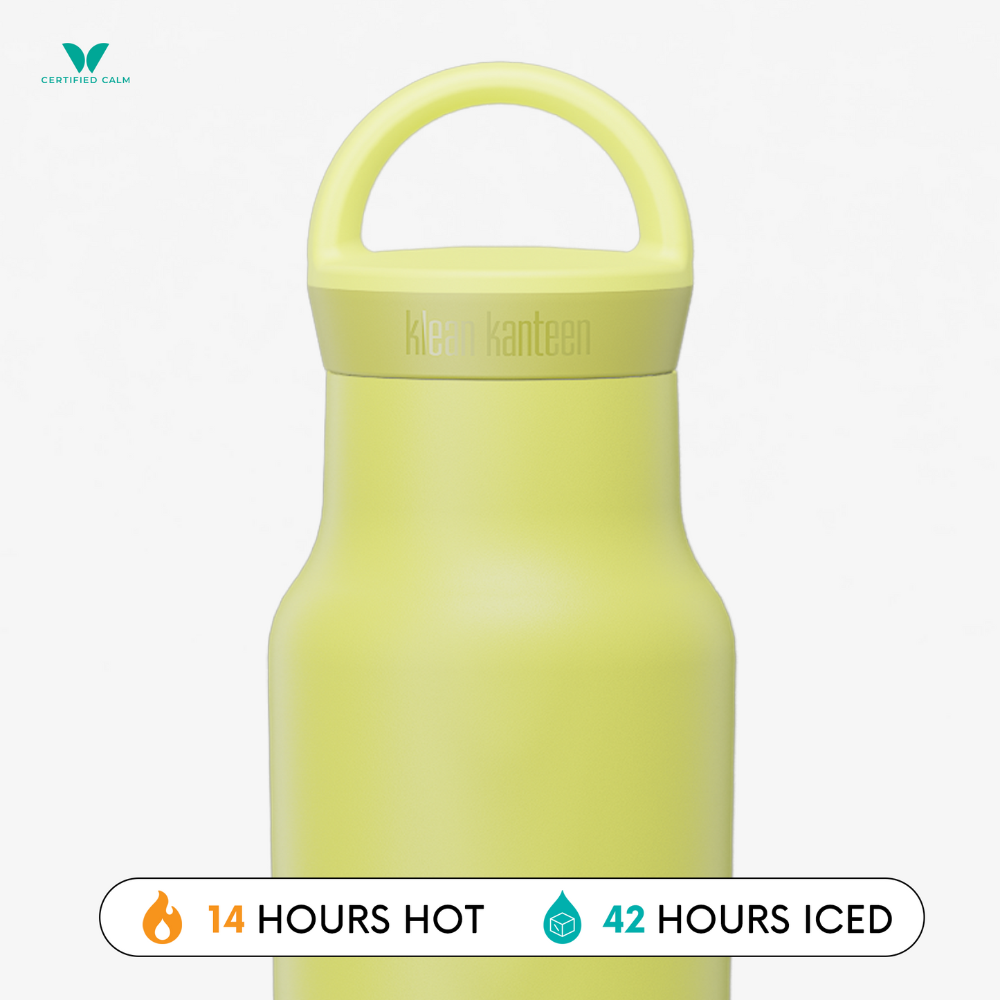 Klean Kanteen Rise 12oz Classic (w/ Arch Loop Cap)