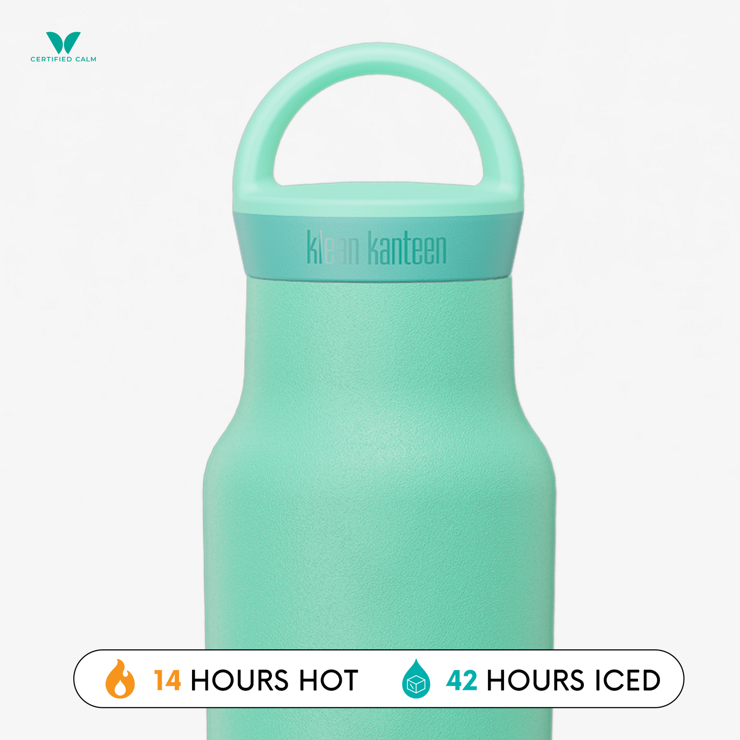 Klean Kanteen Rise 12oz Classic (w/ Arch Loop Cap)