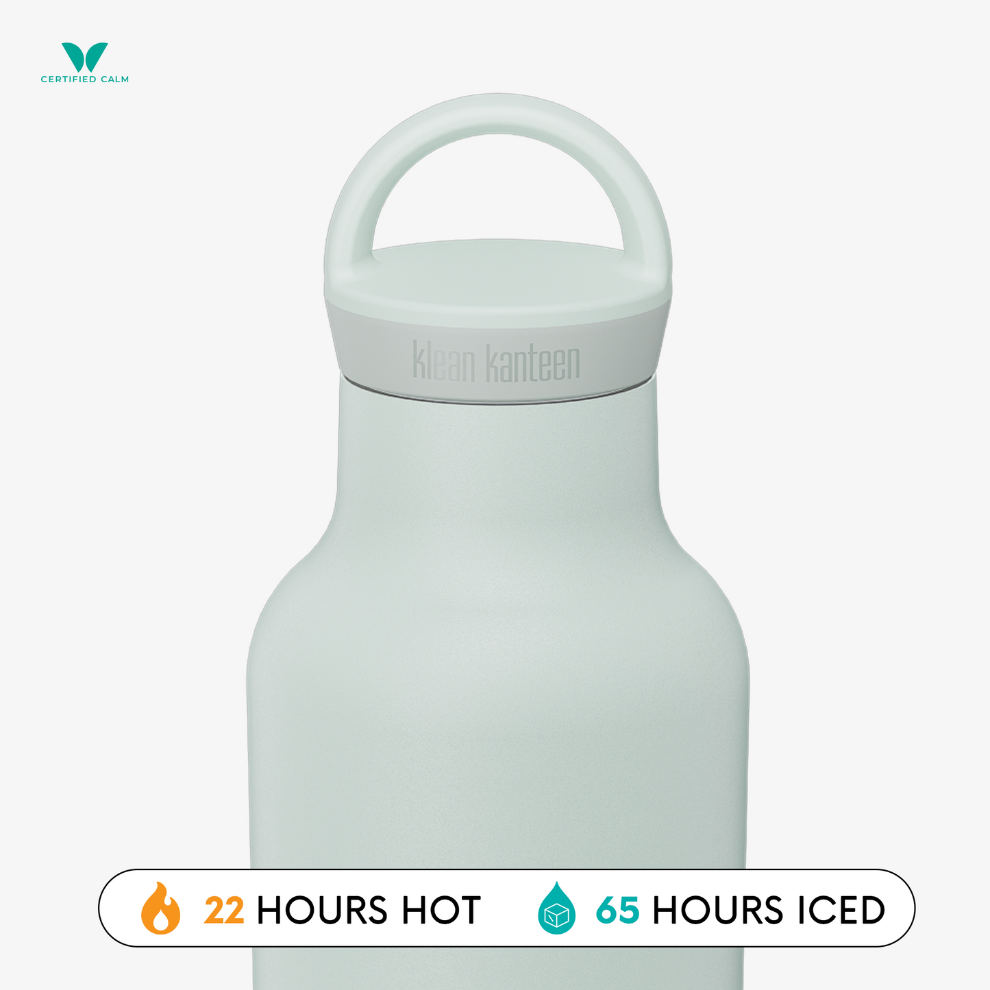Klean Kanteen Rise 20oz Classic (w/ Arch Loop Cap)
