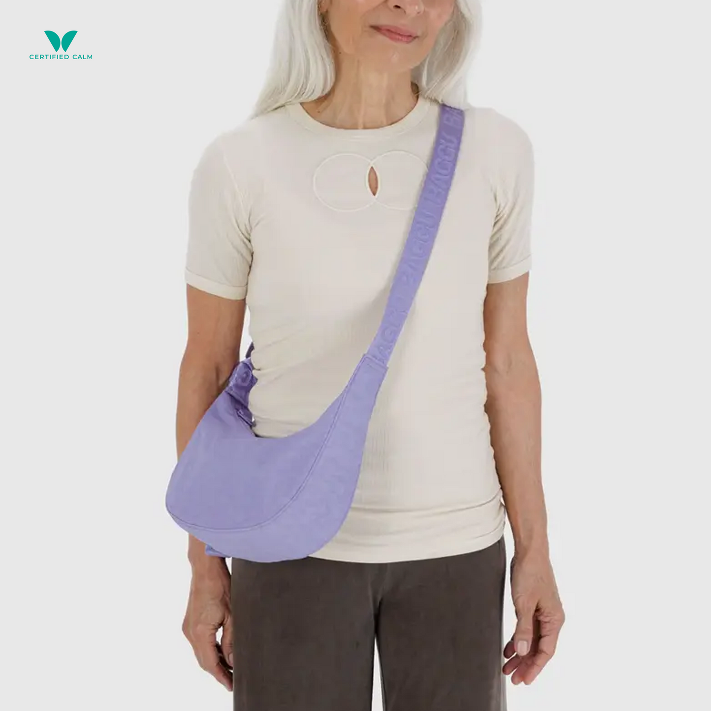 Baggu Small Nylon Crescent Bag