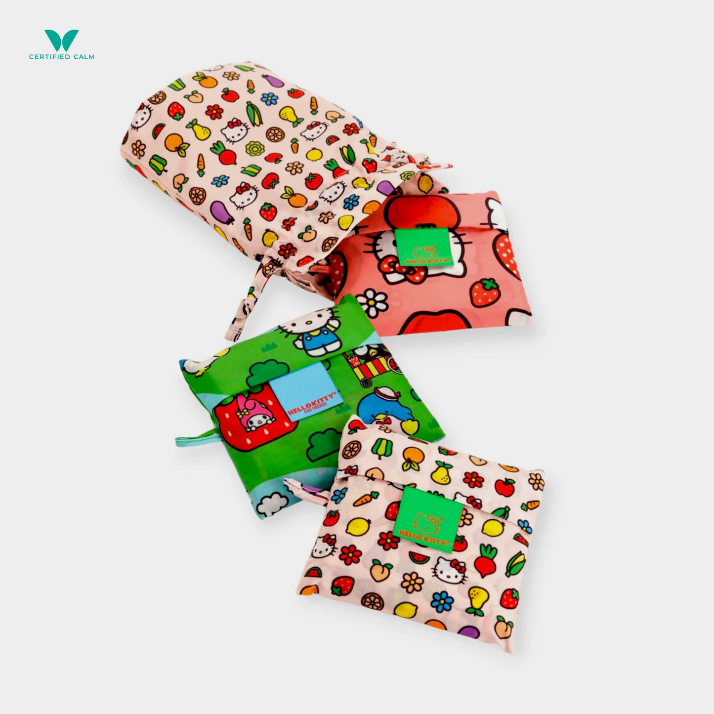 Set of 3 Standard Baggu Reusable Bags