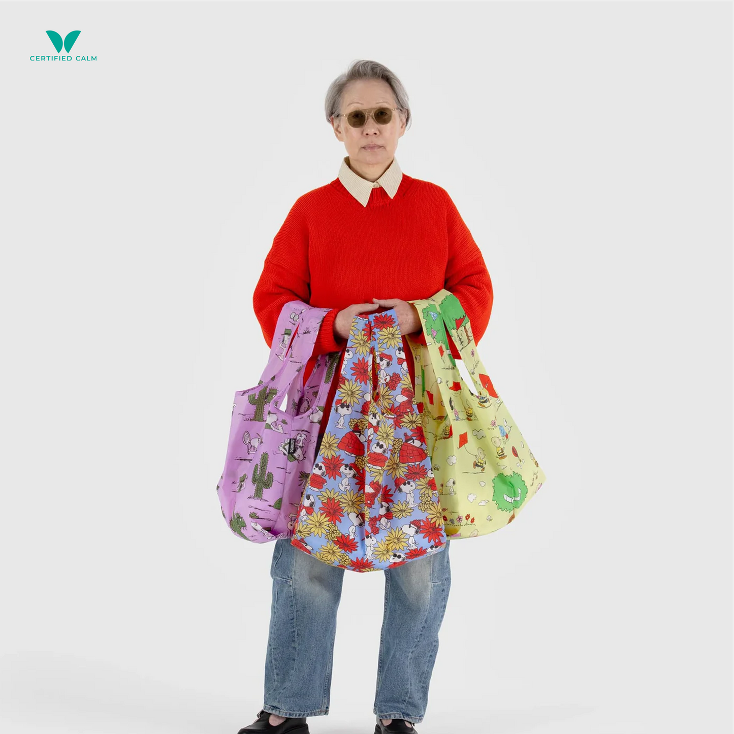 Set of 3 Standard Baggu Reusable Bags