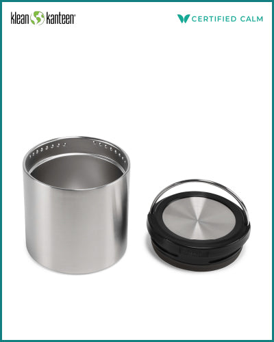 Klean Kanteen 16oz TK Canister w/ Insulated Lid Brushed Stainless