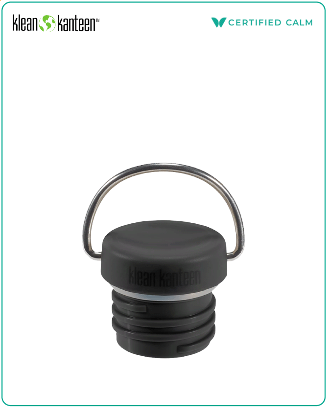 Klean Kanteen Classic Loop Cap w/Bale Black