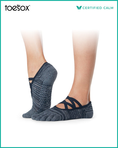 Toesox Grip Socks Elle Full Toe Diverge
