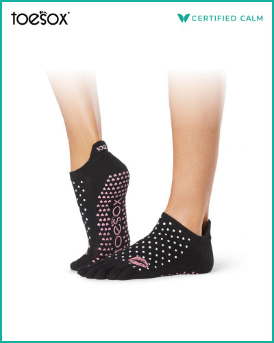 Toesox Grip Socks Low Rise Full Toe Breaker