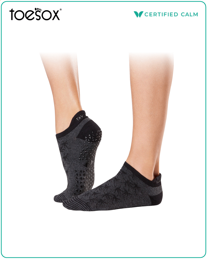 Tavi Noir Grip Socks Savvy Full Toe Moonlight