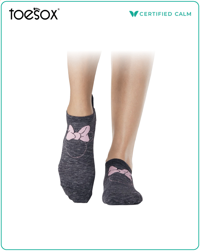Tavi Noir Grip Socks Savvy Full Toe Dazzle Minnie