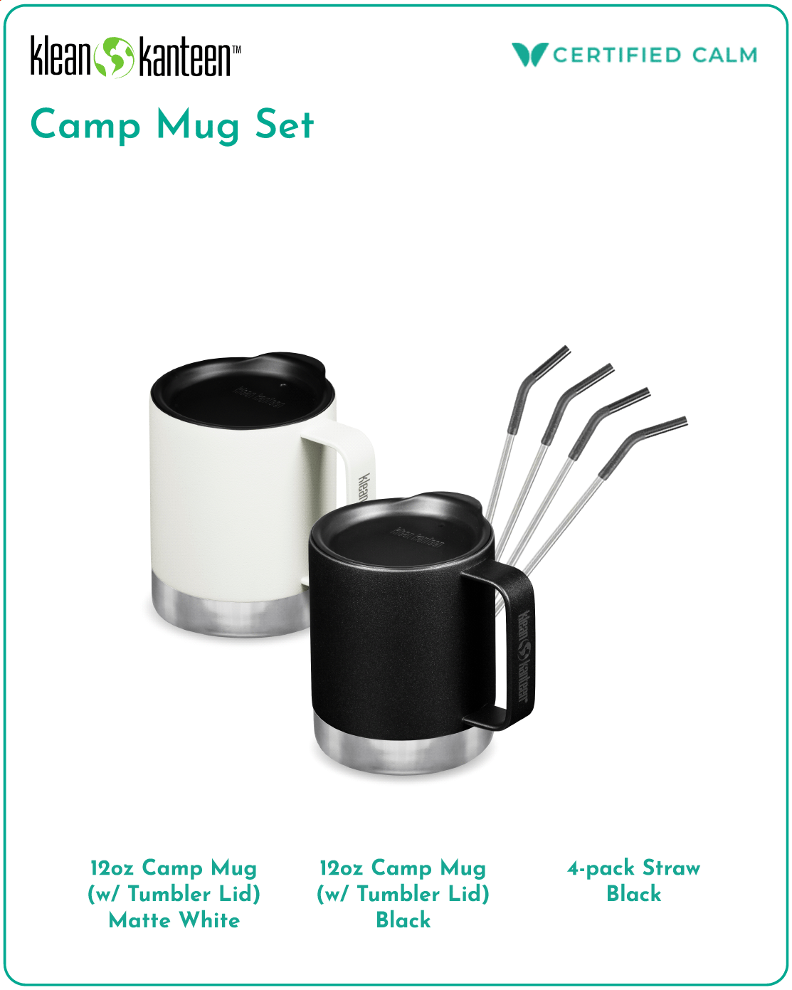 Klean Kanteen Camp Mug Set
