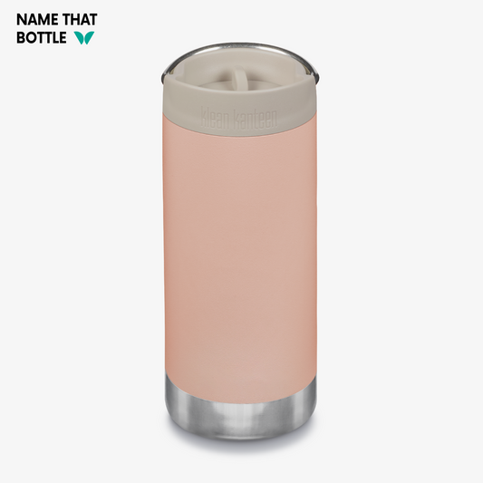 Name That Bottle 12oz TKWide Insulated Tumbler with Cafe© Cap - Peach Parfait