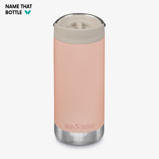 Name That Bottle 12oz TKWide Insulated Tumbler with Cafe© Cap - Peach Parfait