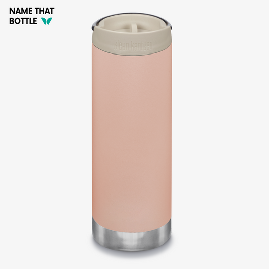 Name That Bottle 16oz TKWide Insulated Tumbler with Cafe© Cap - Peach Parfait