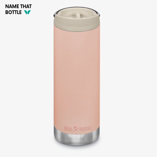 Name That Bottle 16oz TKWide Insulated Tumbler with Cafe© Cap - Peach Parfait
