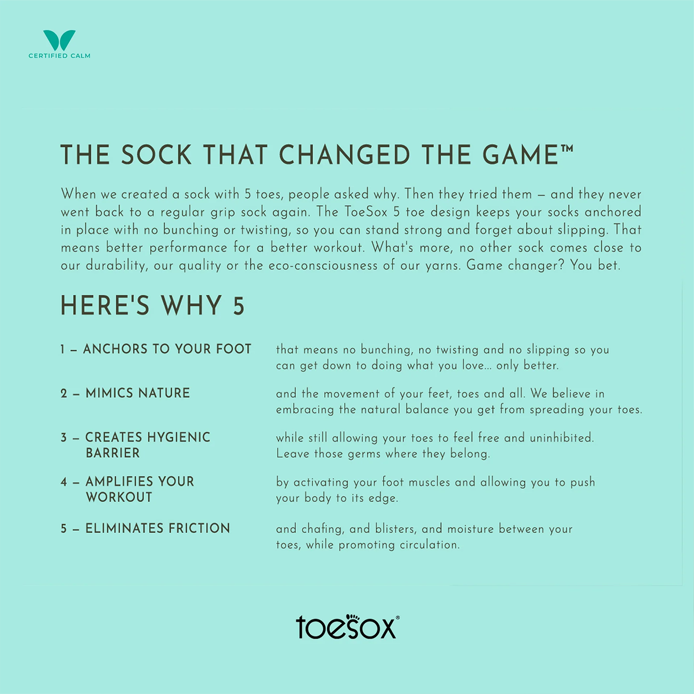 Toesox Grip Socks Half Toe -  MULTIPLE STYLES AVAILABLE