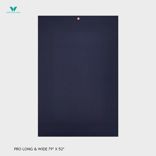 Manduka Pro® 79" Long and Wide 6mm - Midnight