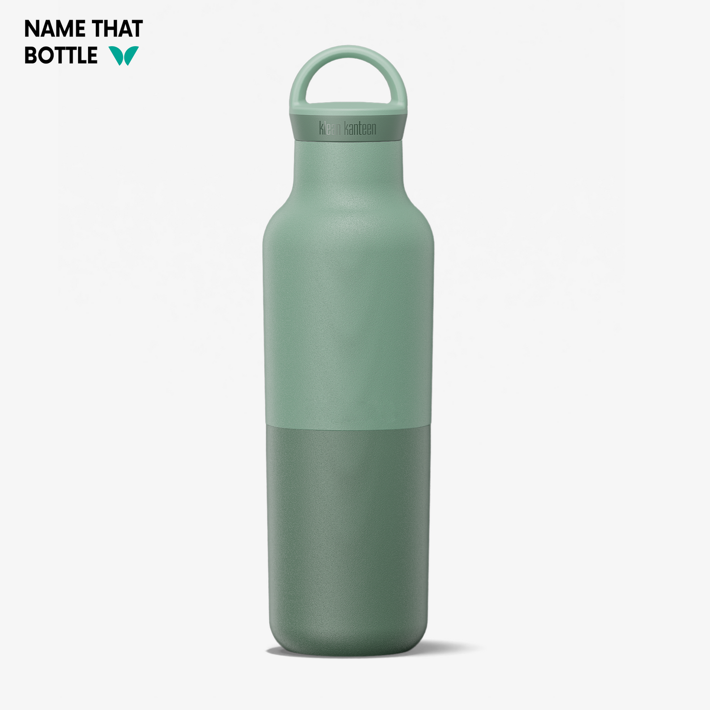 Name That Bottle 20oz Rise Classic (w/ Arch Loop Cap) - Iceberg Green