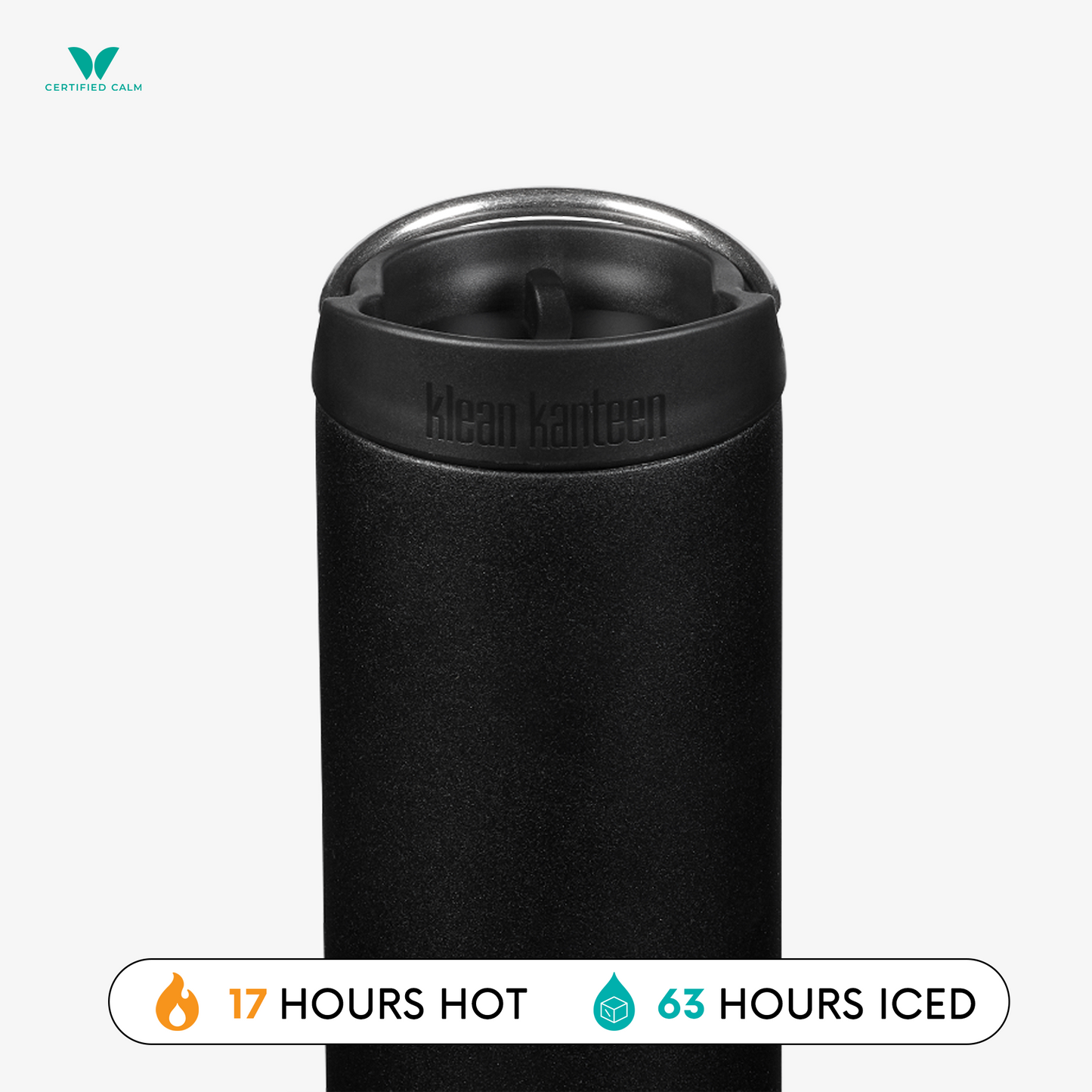 Klean Kanteen 20oz TKWide Insulated Tumbler with Café Cap