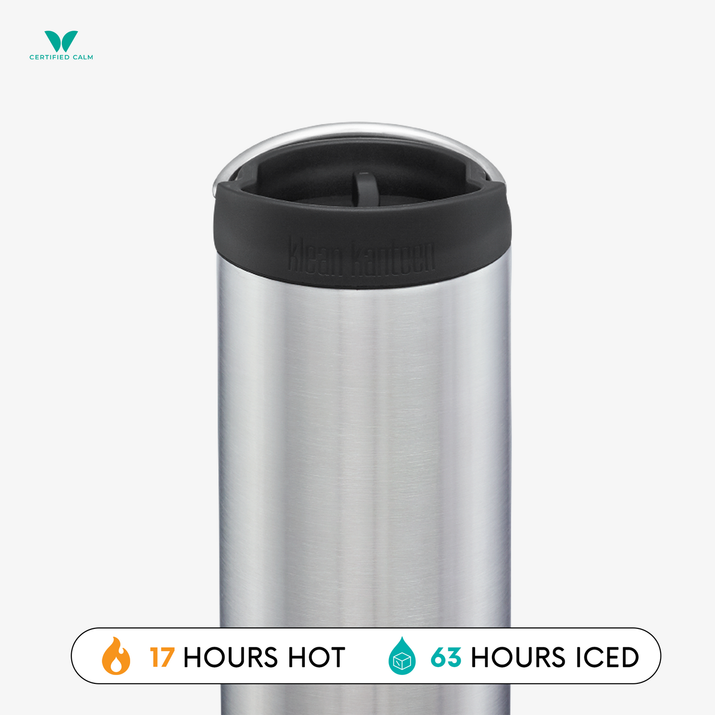 Klean Kanteen 20oz TKWide Insulated Tumbler with Café Cap