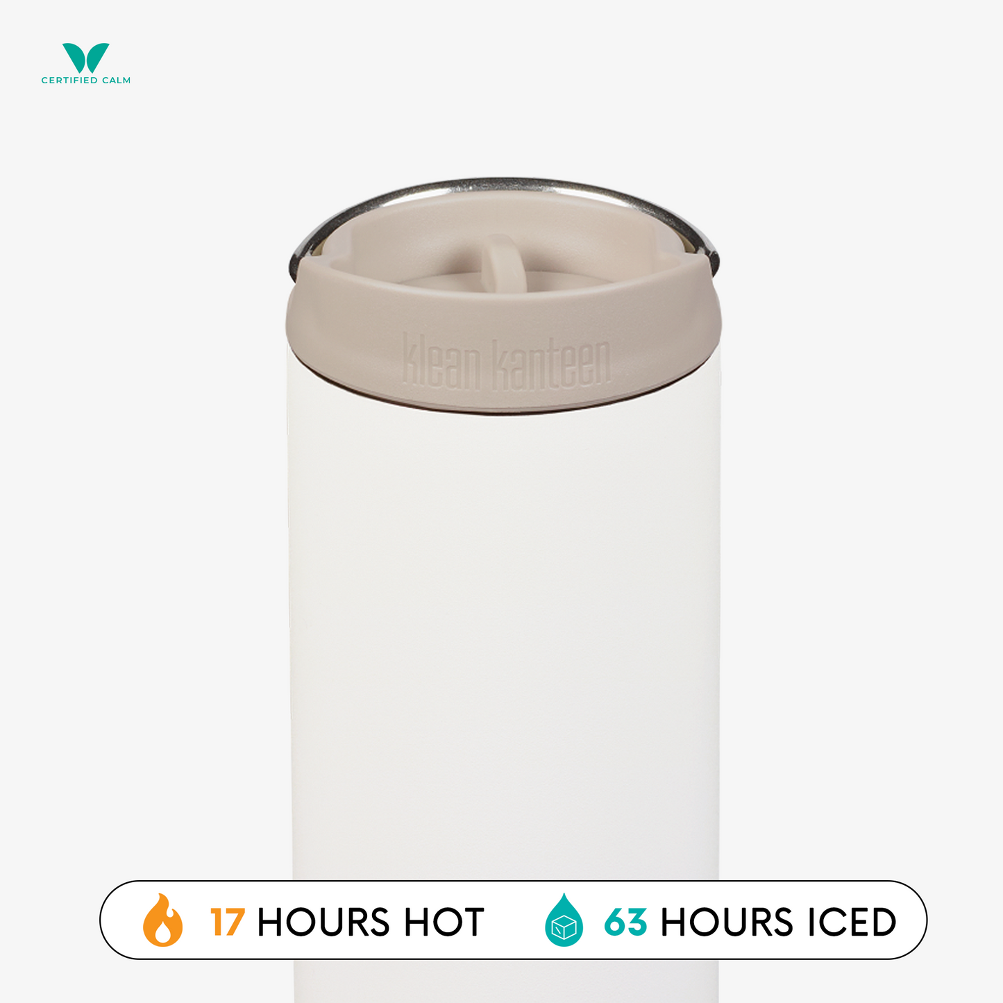 Klean Kanteen 20oz TKWide Insulated Tumbler with Café Cap