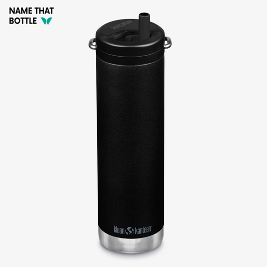 Name That Bottle 20oz TKWide Insulated Tumbler with Twist Cap - Black