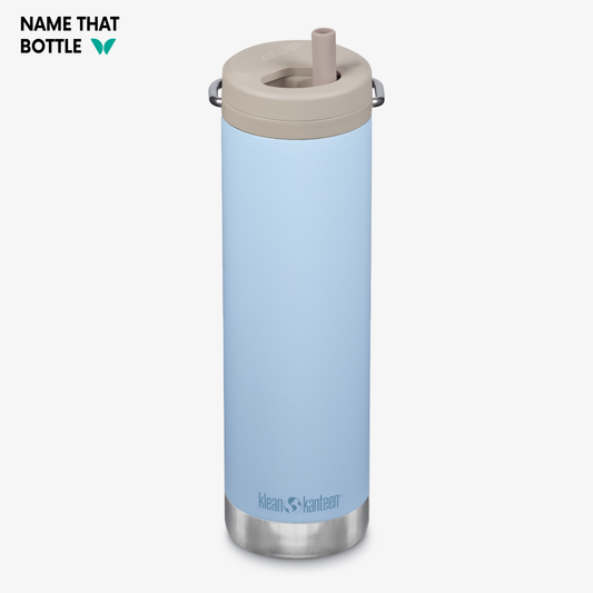 Name That Bottle 20oz TKWide Insulated Tumbler with Twist Cap - Clear Sky