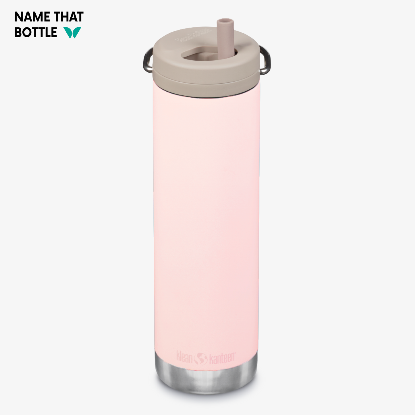 Name That Bottle 20oz TKWide Insulated Tumbler with Twist Cap - Heavenly Pink