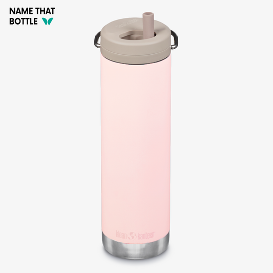 Name That Bottle 20oz TKWide Insulated Tumbler with Twist Cap - Heavenly Pink