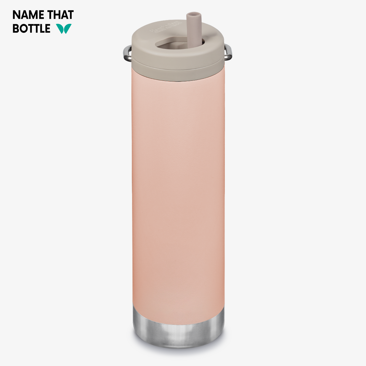 Name That Bottle 20oz TKWide Insulated Tumbler with Twist Cap - Peach Parfait