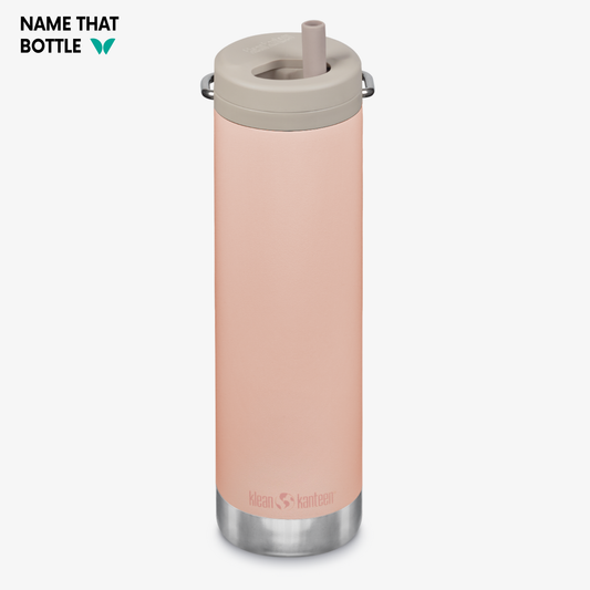 Name That Bottle 20oz TKWide Insulated Tumbler with Twist Cap - Peach Parfait