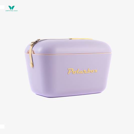 PolarBox Retro Cooler 20L - Lilac Yellow Pop