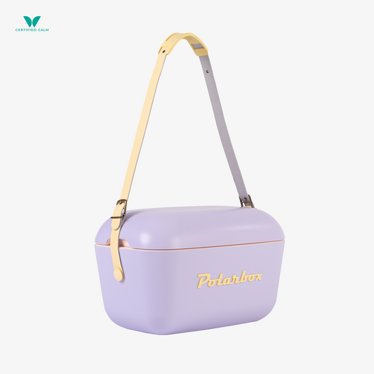 PolarBox Retro Cooler 20L - Lilac Yellow Pop