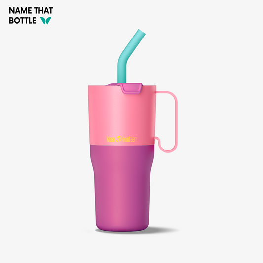 Name That Bottle 26oz Rise Tumbler with Straw Lid - Pink Lemonade