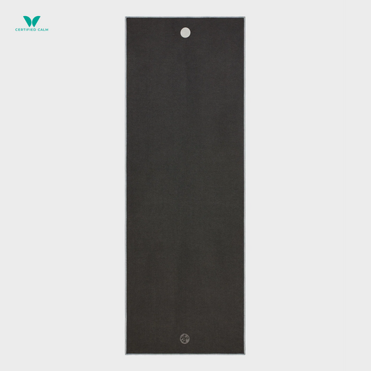 Manduka Yogitoes® Skidless Mat Towel 71" - Grey 2.0