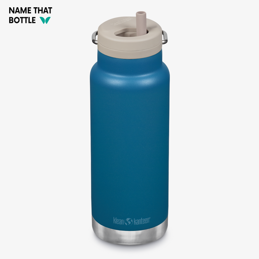 Name That Bottle 32oz TKWide Insulated Water Bottle with Twist Cap - Corsair