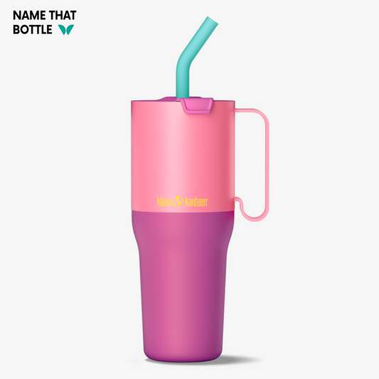 Name That Bottle 36oz Rise Tumbler with Straw Lid - Pink Lemonade