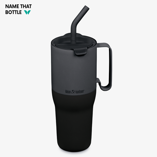 Name That Bottle 36oz Rise Tumbler with Straw Lid - Asphalt